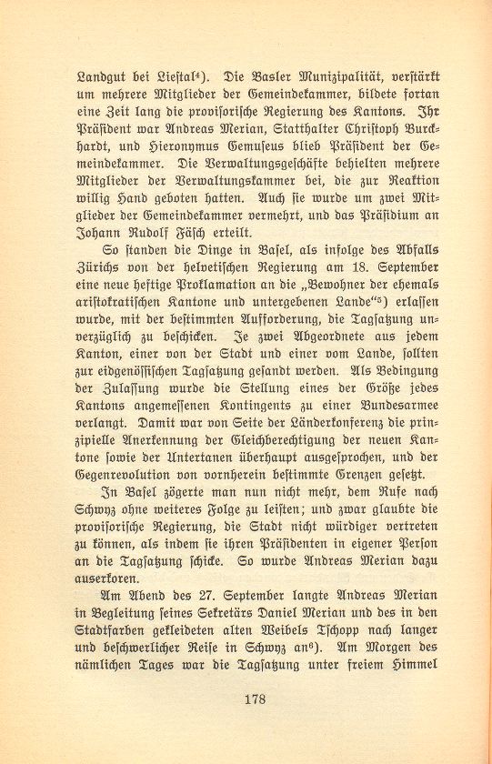 Andreas Merian und die Tagsatzung in Schwyz – Seite 3