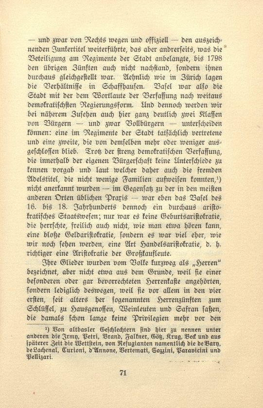 Stände und Verfassung in Basel vom 16. bis 18. Jahrhundert – Seite 2