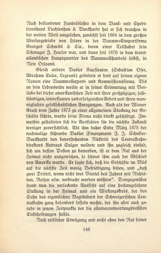 Von den Schweizer Bahnen und Banken in der kritischen Zeit der 1870er und der 1880er Jahre – Seite 2
