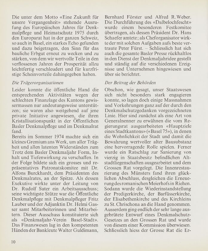 Basel im Denkmaljahr 1975 – Seite 2
