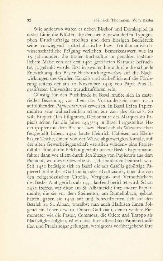 Vom Basler Buchdruck des 15. Jahrhunderts – Seite 3