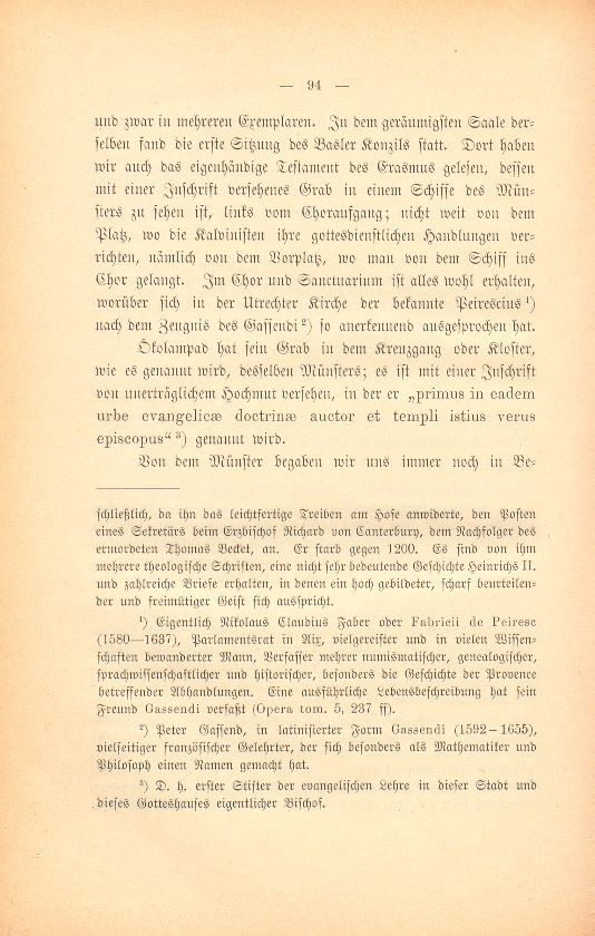 Ein französischer Mönch in Basel [Joh. Mabillon] – Seite 3