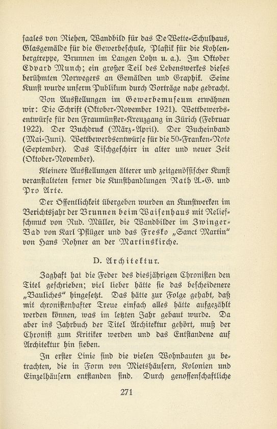 Das künstlerische Leben in Basel vom 1. November 1921 bis 1. Oktober 1922 – Seite 2