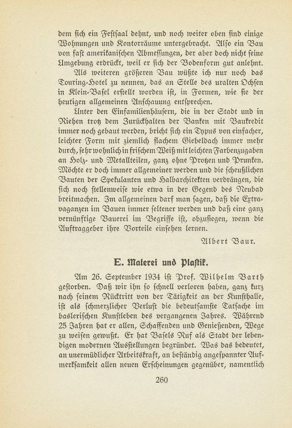 Das künstlerische Leben in Basel vom 1. Oktober 1933 bis 30. September 1934 – Seite 1