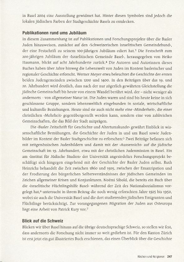 Jüdisches Leben in Basel gestern und heute – Seite 3