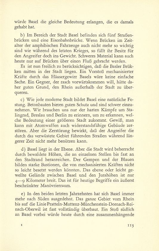 Die militärische Bedeutung der Stadt Basel im Zweiten Weltkrieg – Seite 2