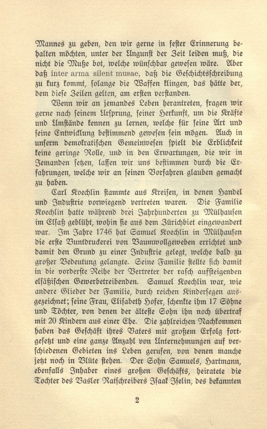 Carl Koechlin-Iselin 1856-1914 – Seite 2