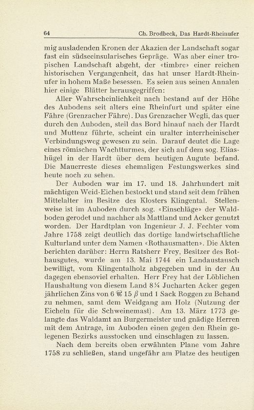 Das Basler Hardt-Rheinufer – Seite 2