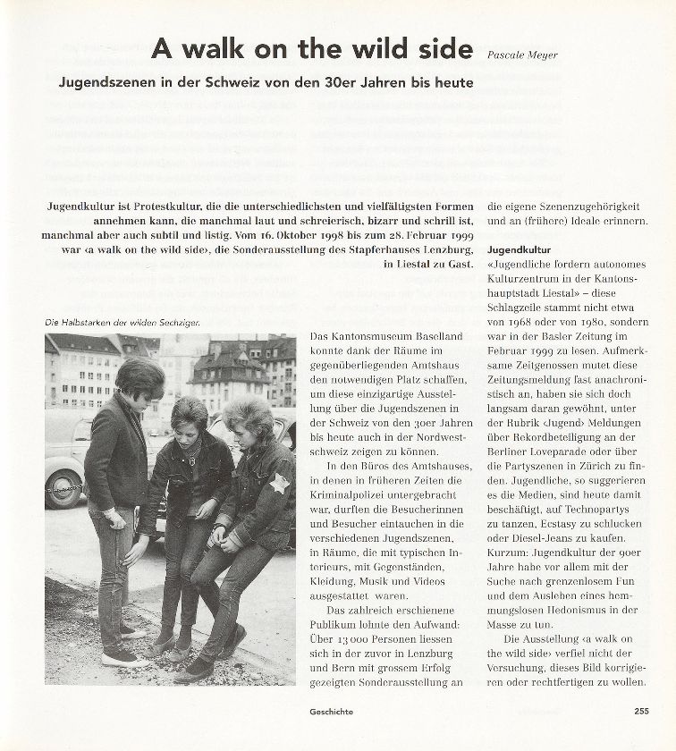 A walk on the wild side – Seite 1