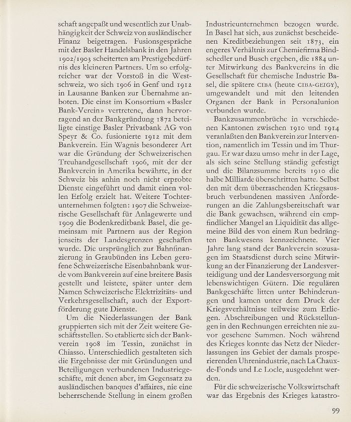 Schweizerischer Bankverein – gestern, heute und morgen – Seite 3