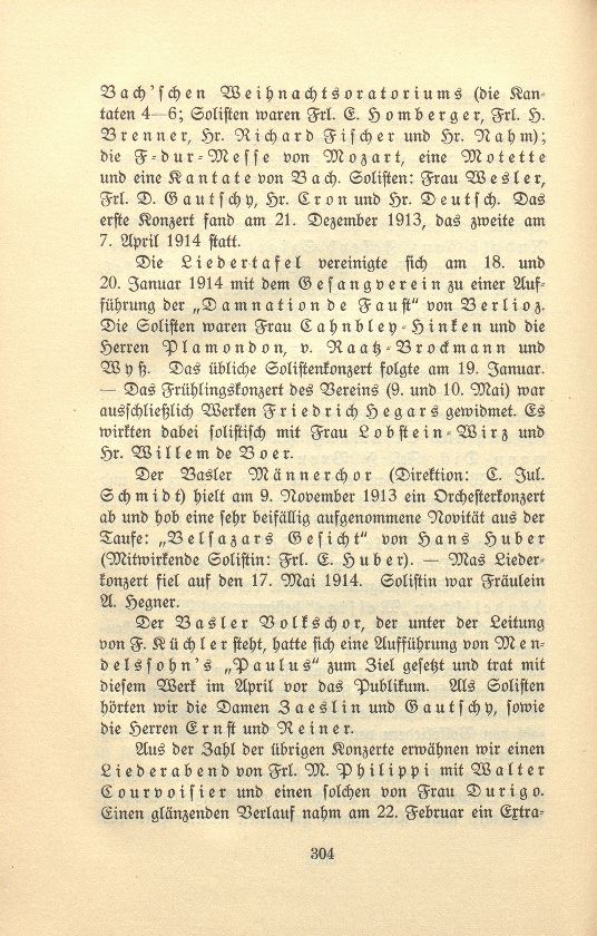 Das künstlerische Leben in Basel vom 1. November 1913 bis 31. Oktober 1914 – Seite 3