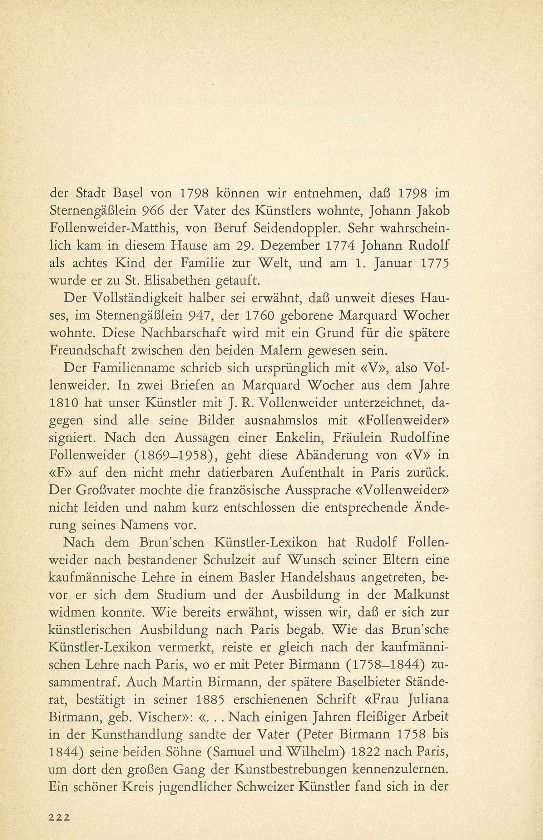 Zwei Maler aus dem alten Basel: Johann Rudolf Follenweider-Birmann (1774-1847) und Adolf Follenweider-Otto (1823-1894) – Seite 2