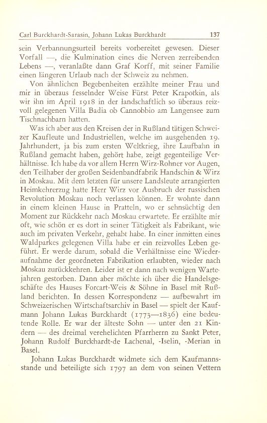 Johann Lukas Burckhardt, Grosskaufmann in Moskau (1773-1836) – Seite 2