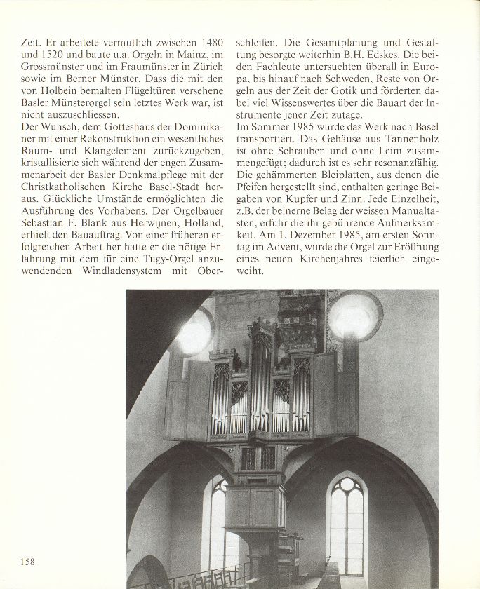 Neue Schwalbennestorgel in der Predigerkirche – Seite 2