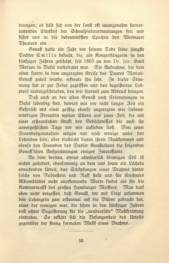 Reiseskizzen von Eduard Genast, Basel 1865 – Seite 2