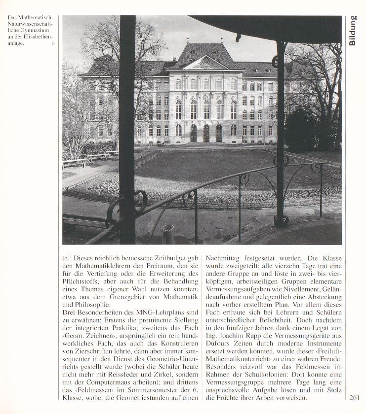 Die Basler Gymnasien – Rückblick und Neubeginn – Seite 2