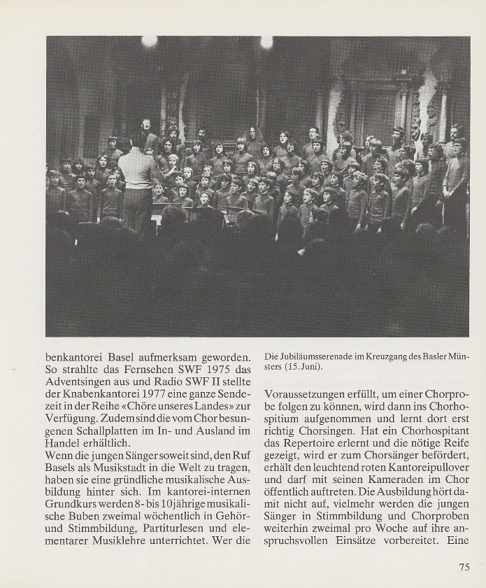 50 Jahre Basler Knabenchor – Seite 3