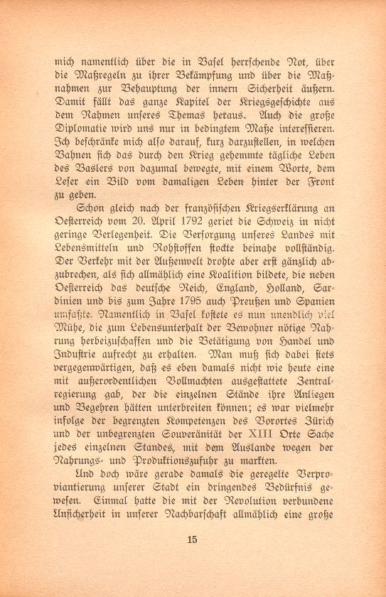 Kriegsnöte der Basler in den 1790er Jahren – Seite 2