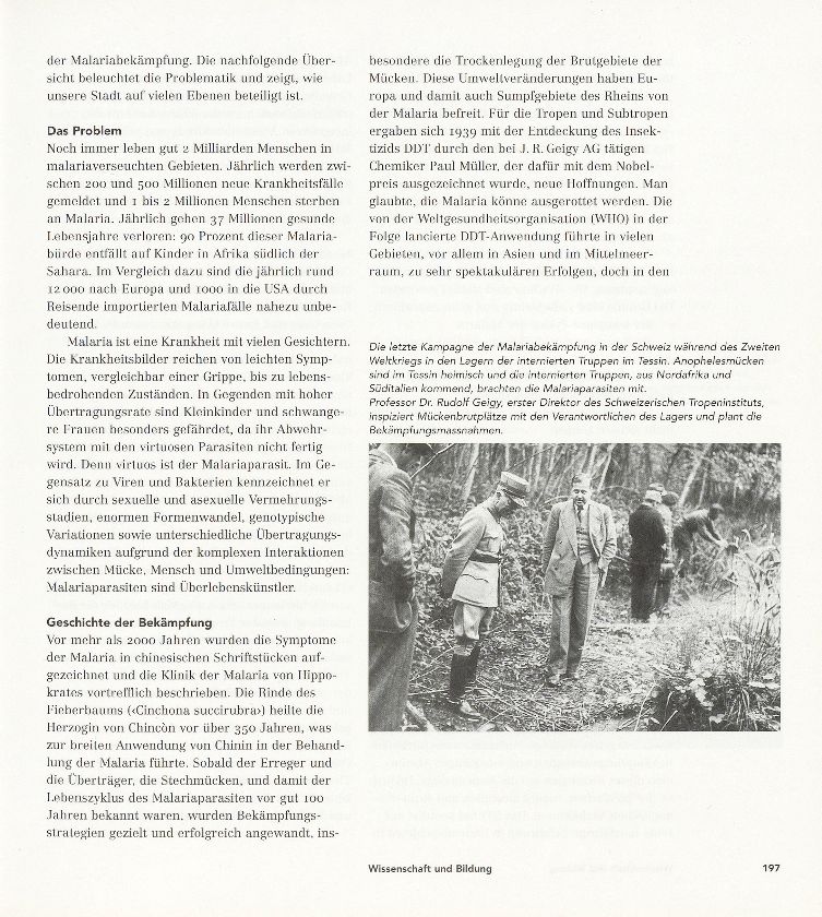 Malaria in Basel – Malaria und Basel – Seite 2