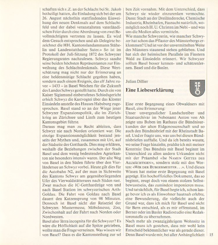 Basel – Terra incognita für die Schwyzer – Seite 2