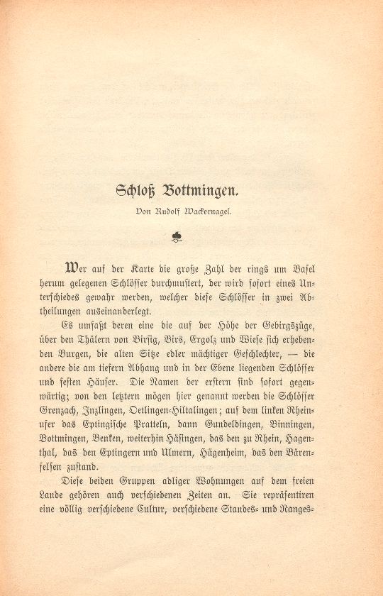 Schloss Bottmingen – Seite 1