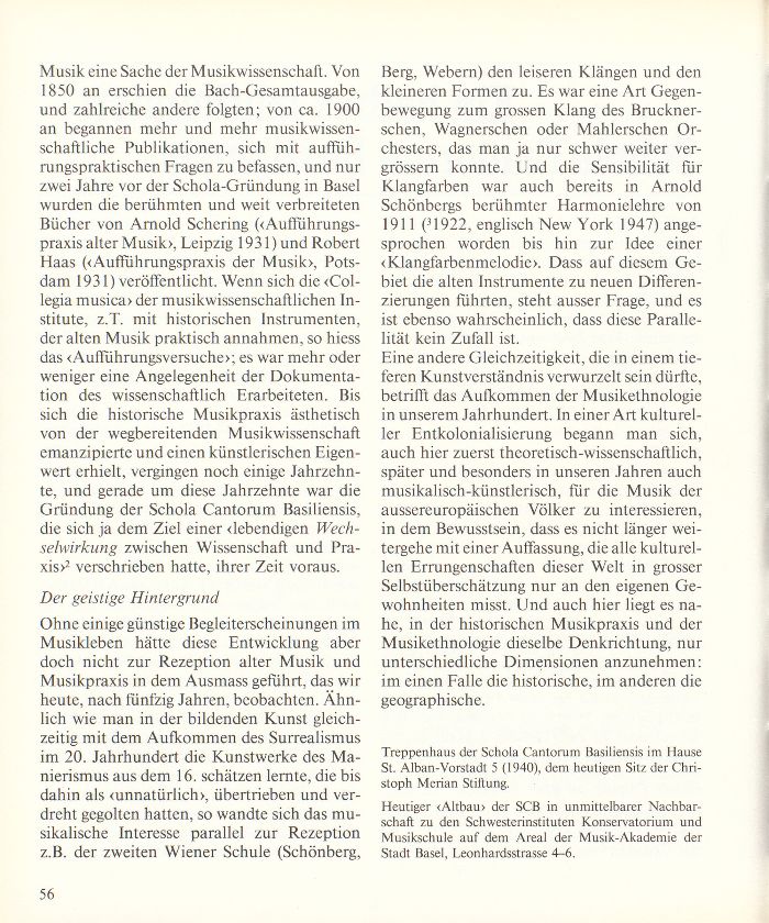 Ein halbes Jahrhundert Schola Cantorum Basiliensis – Seite 2