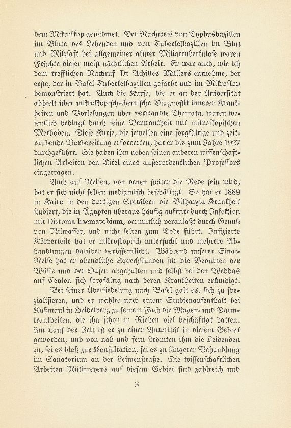 Prof. Leopold Rütimeyer – Seite 3