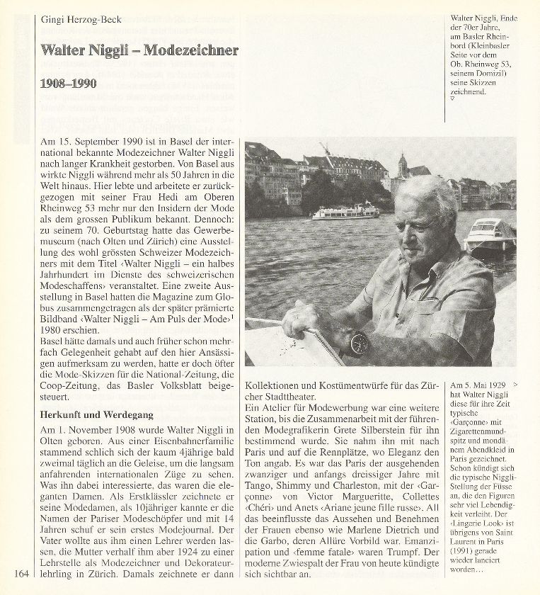 Walter Niggli – Modezeichner 1908-1990 – Seite 1