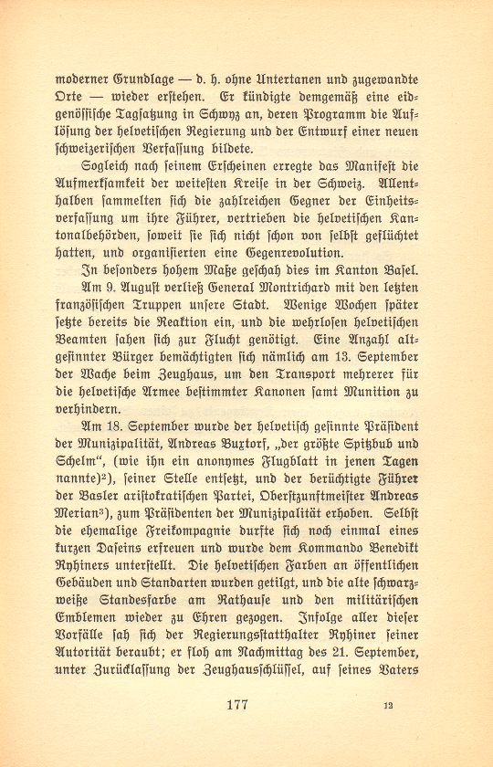 Andreas Merian und die Tagsatzung in Schwyz – Seite 2