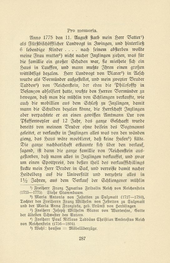 Zur Genealogie der Reich von Reichenstein – Seite 2