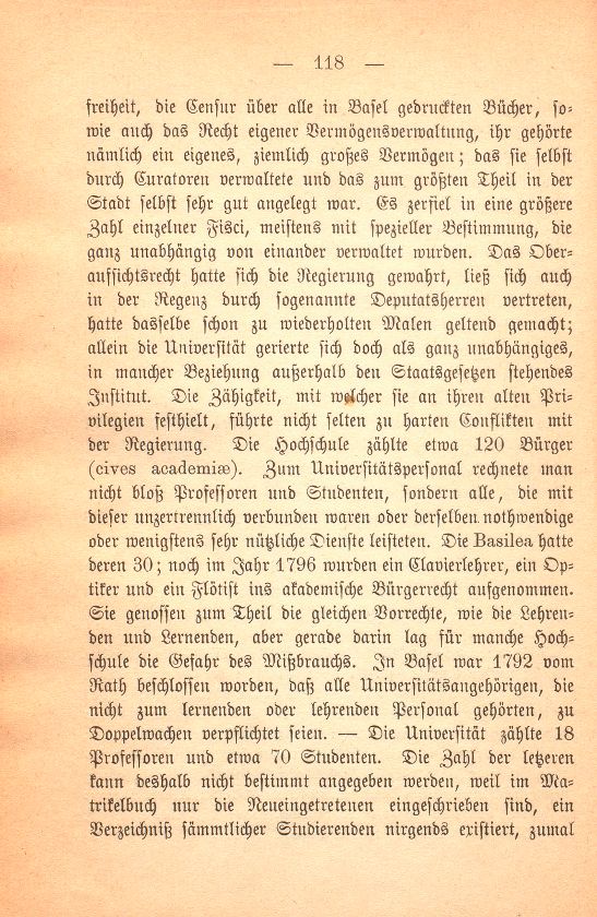 Die Basler Hochschule während der Helvetik 1798-1803 – Seite 3
