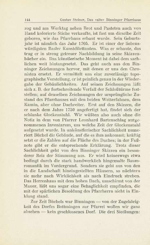 Das ‹alte› Binninger Pfarrhaus 1708-1938 – Seite 3