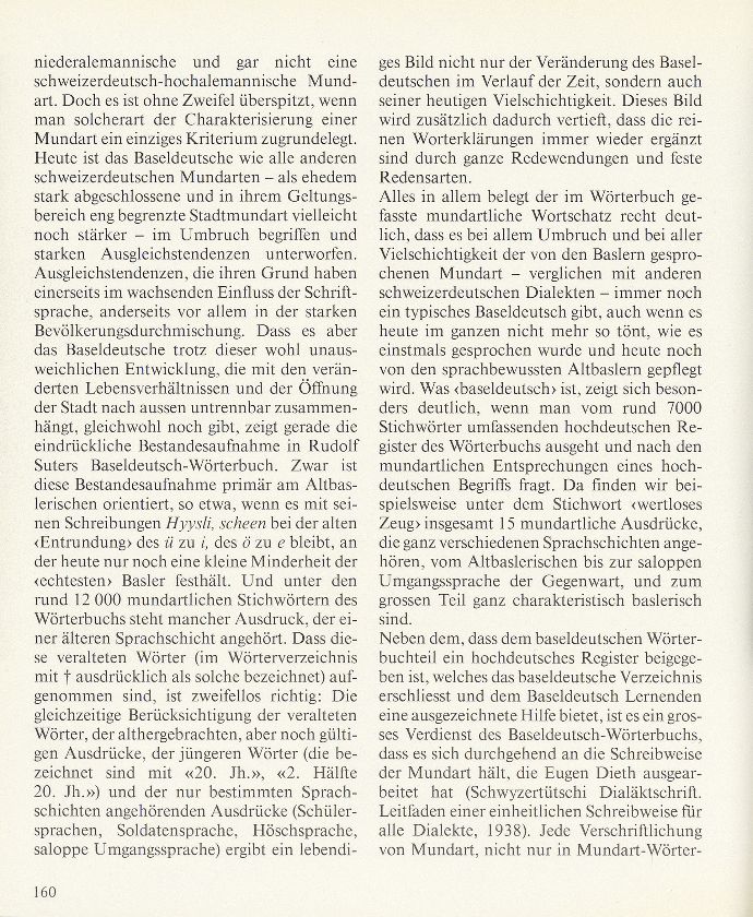 Ein neues Wörterbuch des Baseldeutschen – Seite 2