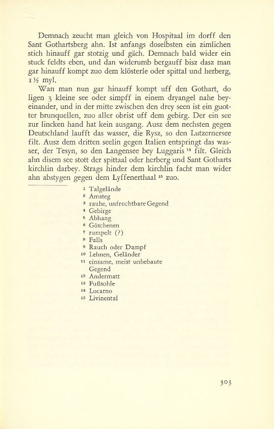 Eine Reise durch die Schöllenen auf den Gotthard (1586) – Seite 2