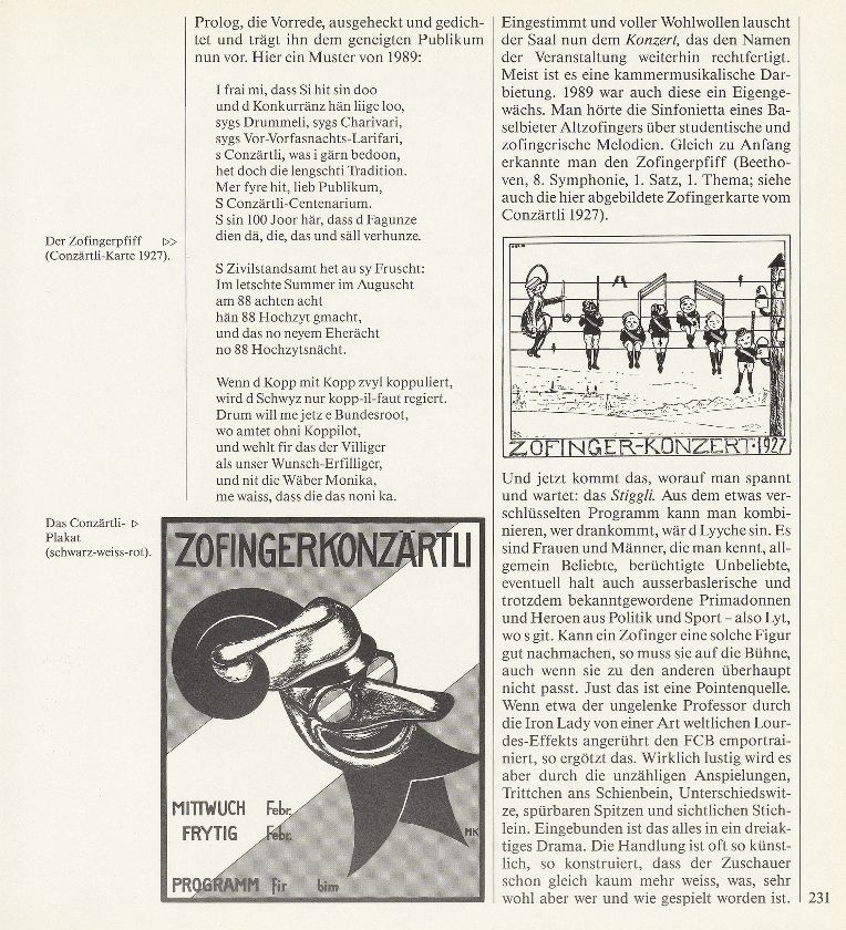 100 Jahre Zofinger-Conzärtli – Seite 2