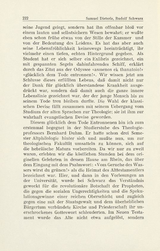 Rudolf Schwarz. 6. Dezember 1879 bis 13. Juni 1945 – Seite 2