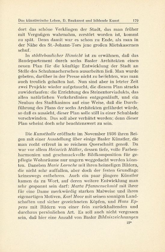 Das künstlerische Leben in Basel vom 1. Oktober 1936 bis 30. September 1937 – Seite 2