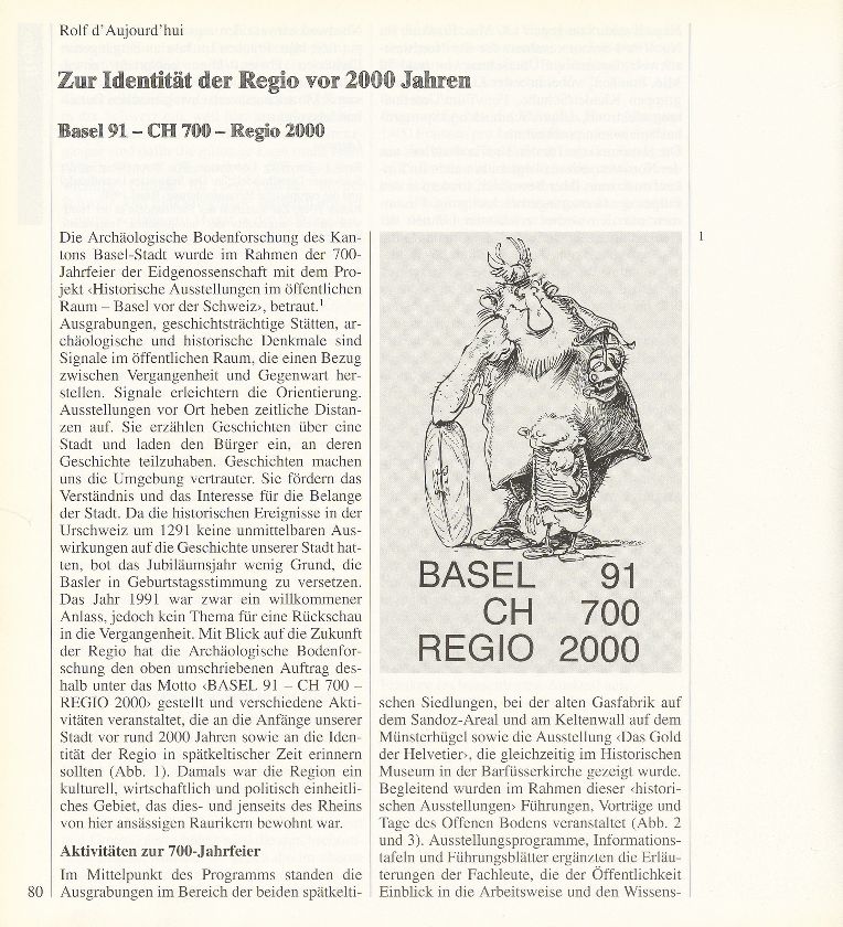 Zur Identität der Regio vor 2000 Jahren – Seite 1