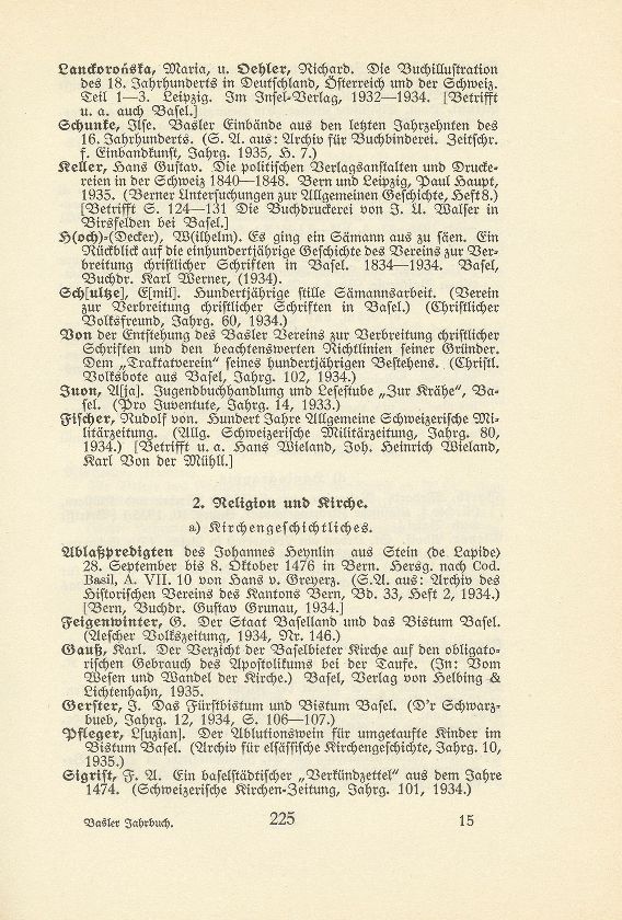 Basler Bibliographie 1935 – Seite 2