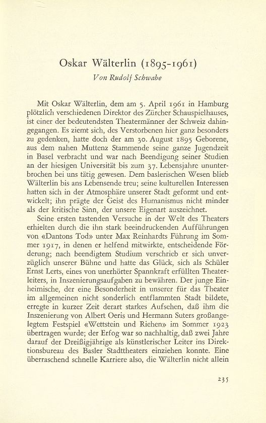 Oskar Wälterlin (1895-1961) – Seite 1