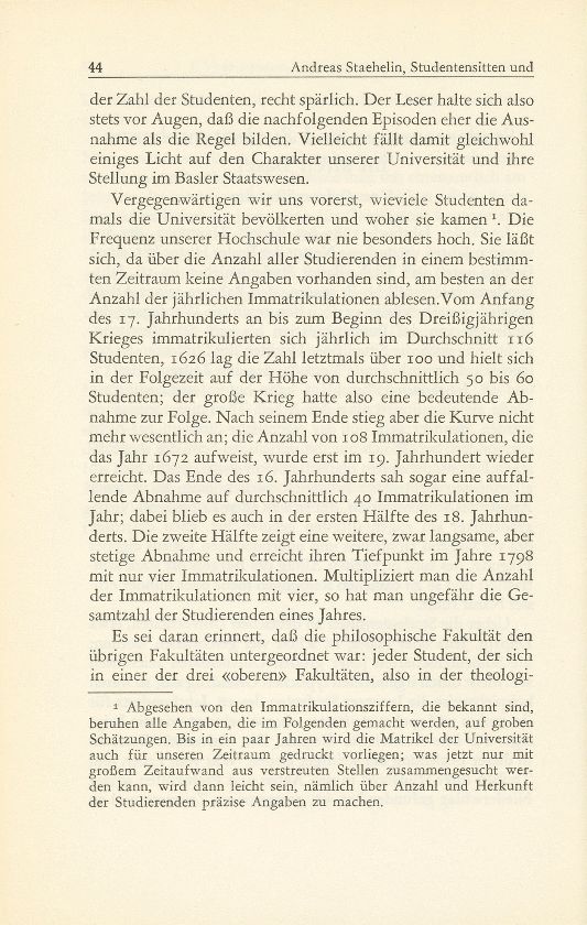 Studentensitten und Studentenscherze im alten Basel – Seite 2