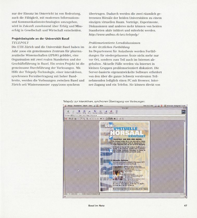 Basel im Netz – Ins Netz gegangen... – Seite 3