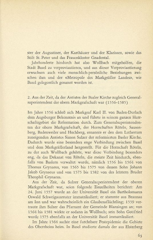 Die Beziehungen Basels zu Wollbach – Seite 2