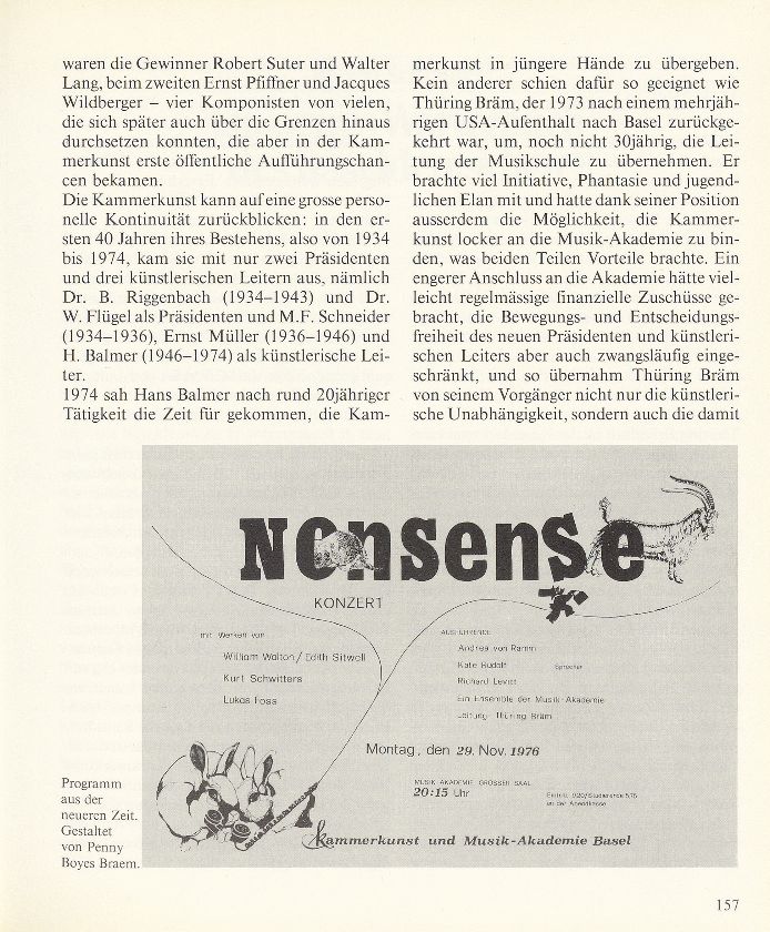 Ein halbes Jahrhundert Kammerkunst Basel – Seite 3