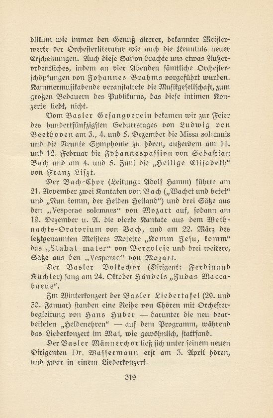 Das künstlerische Leben in Basel vom 1. November 1920 bis 1. Oktober 1921 – Seite 2