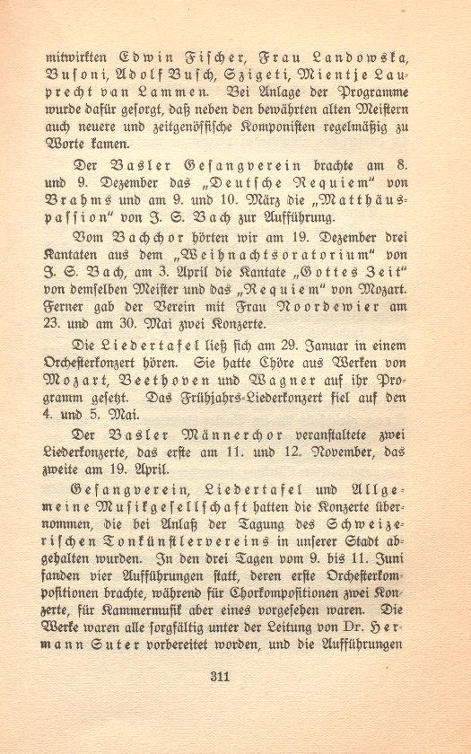 Das künstlerische Leben in Basel vom 1. November 1916 bis 31. Oktober 1917 – Seite 2