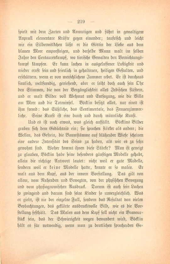 Arnold Böcklin. Festrede von Prof. H. Wölfflin – Seite 2