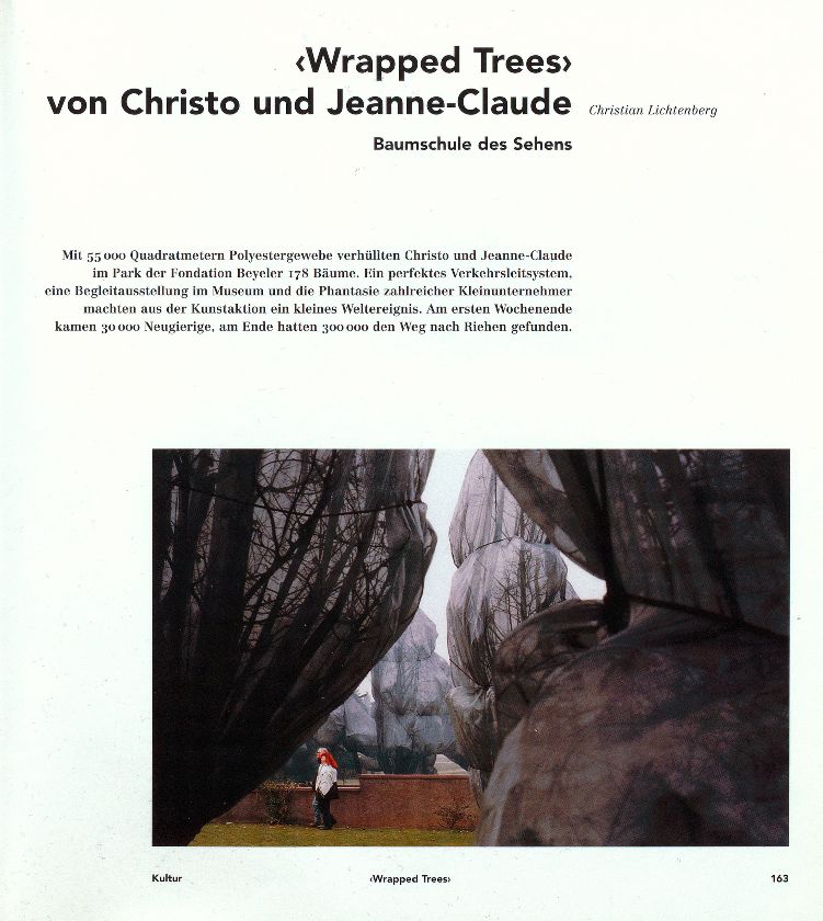 ‹Wrapped Trees› von Christo und Jeanne-Claude – Seite 1