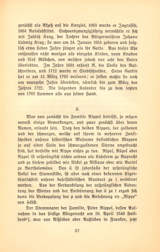Basler Aufzeichnungen des siebenzehnten Jahrhunderts [Hans Jakob Rippel] – Seite 3