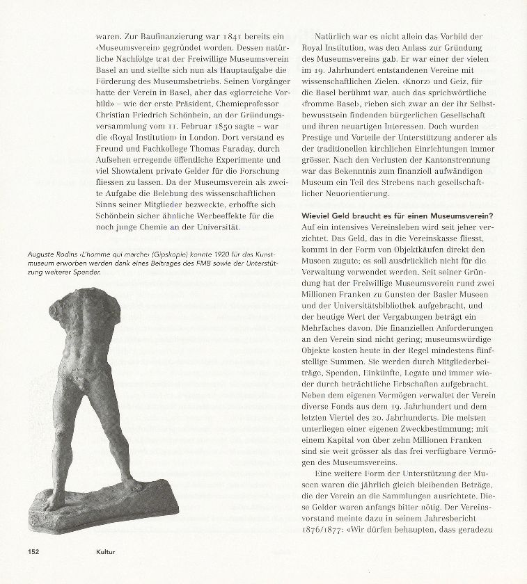 150 Jahre ‹Freiwilliger Museumsverein Basel›  – Seite 3